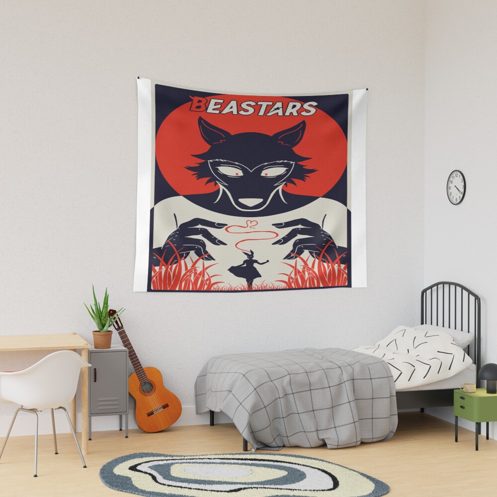 Beastars Print Legoshi Tapestry