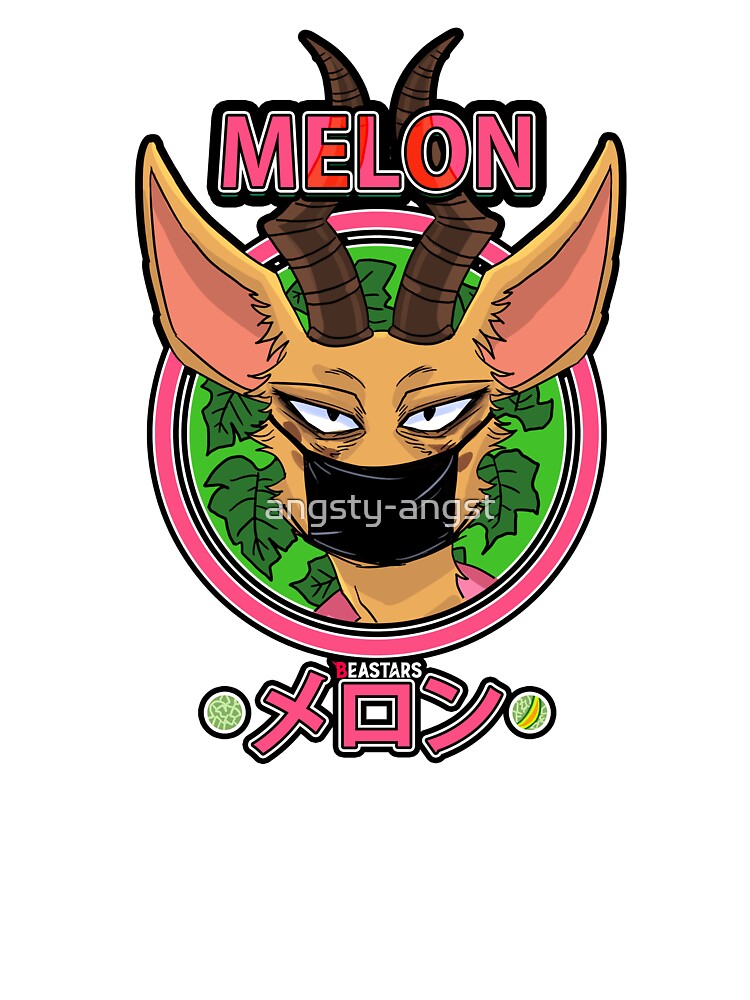 Beastars Melon Mask Shower Curtain - Image 2