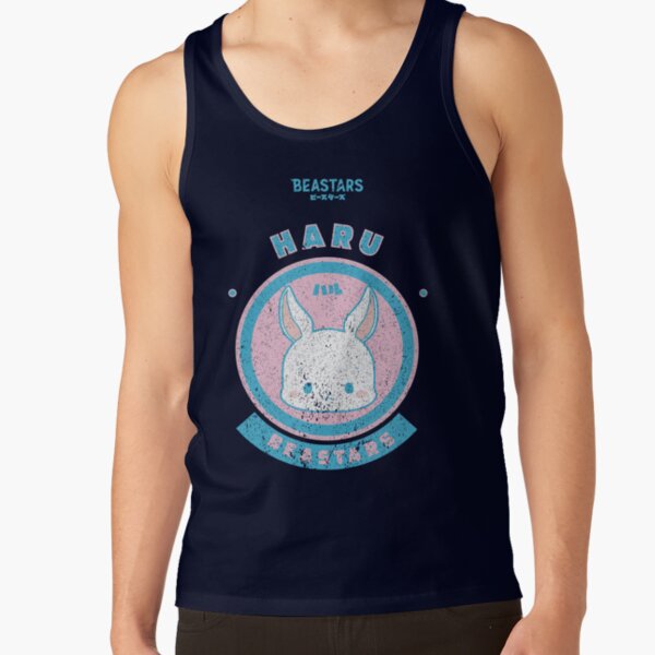 Best Selling Beastars Haru Chibi Grunge Style Tank Top - Image 6
