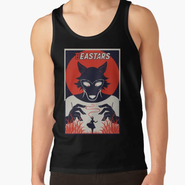 Beastars Print Legoshi Tank Top