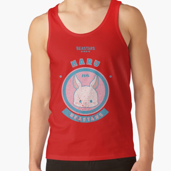 Best Selling Beastars Haru Chibi Grunge Style Tank Top - Image 5