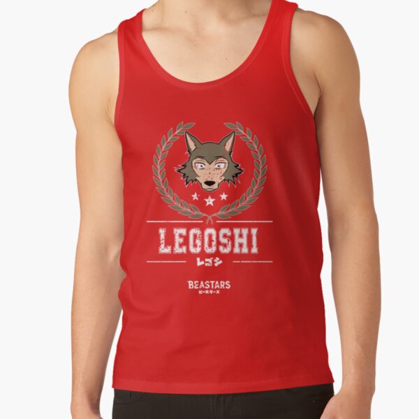 New Arrival Beastars Team Legoshi Grunge Style Tank Top - Image 5
