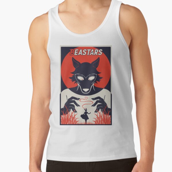 Beastars Print Legoshi Tank Top - Image 2