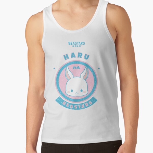 Best Selling Beastars Haru Chibi Grunge Style Tank Top - Image 2