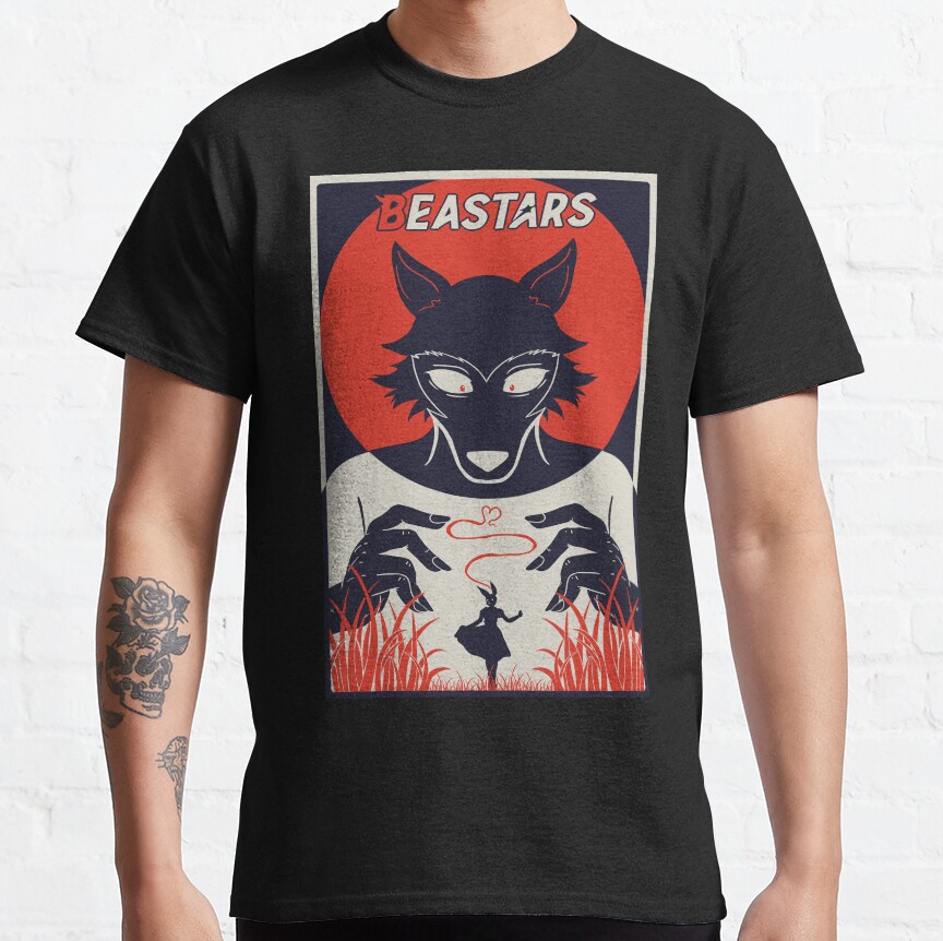Beastars Print Legoshi T-shirt