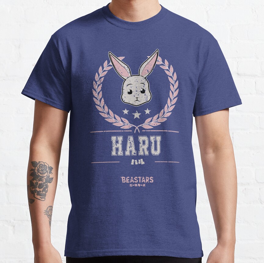 Beastars Team Haru Grunge Style T-shirt - Image 5