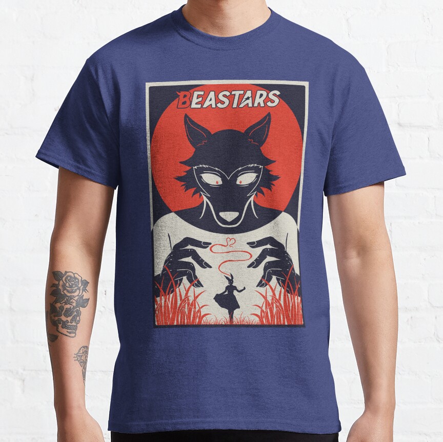 Beastars Print Legoshi T-shirt - Image 5