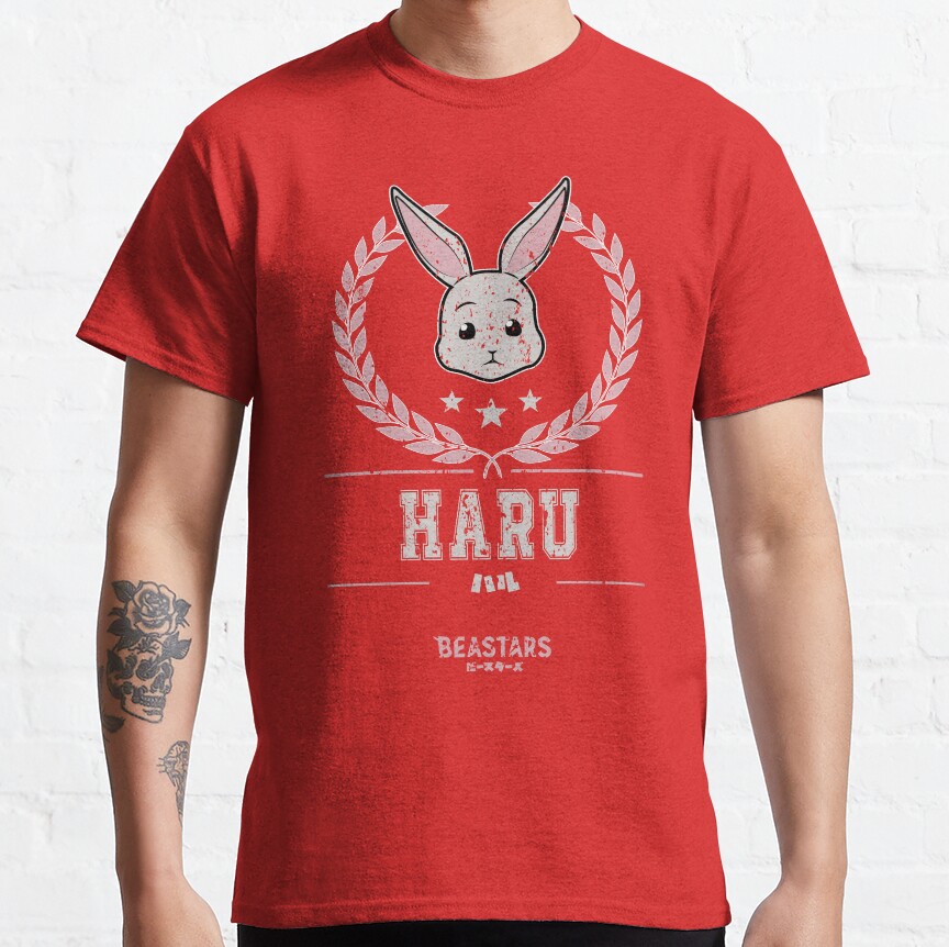 Beastars Team Haru Grunge Style T-shirt - Image 6