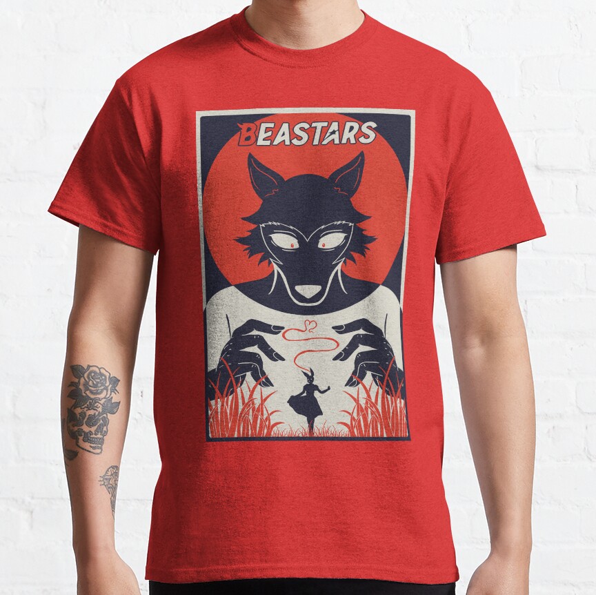 Beastars Print Legoshi T-shirt - Image 6