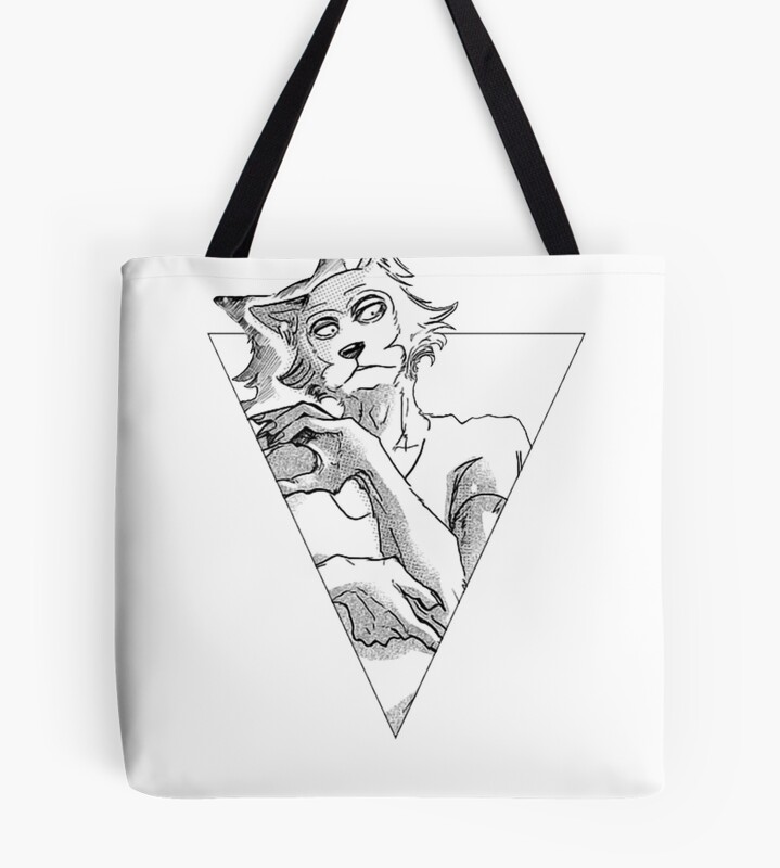 Beastars Anime Triangle Tote Bag