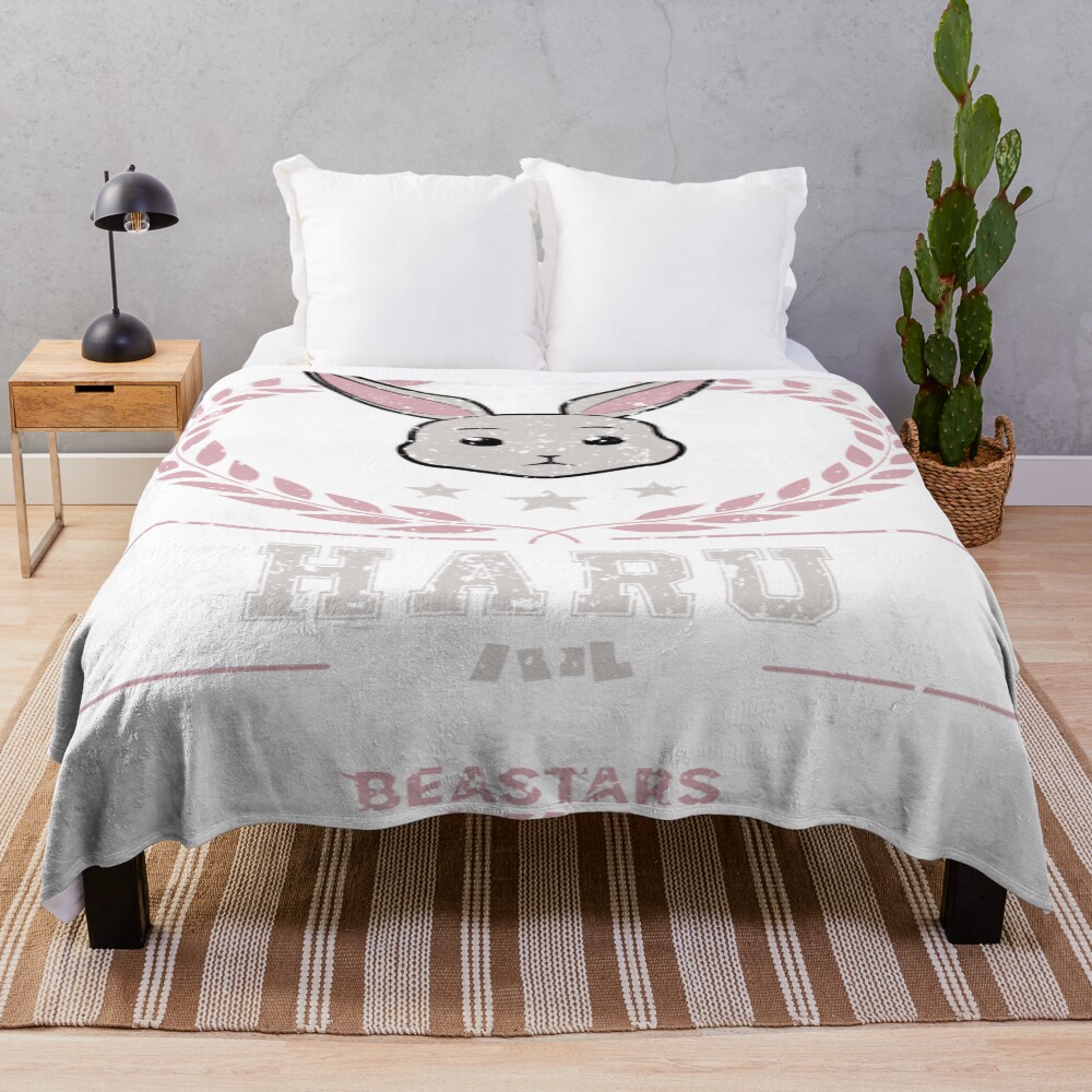 Beastars Team Haru Grunge Style Throw Blanket