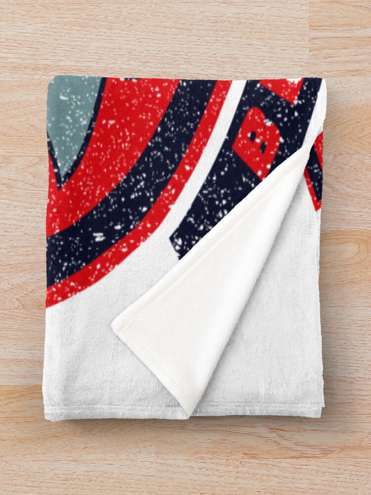 Beastars Legoshi Chibi Grunge Style Throw Blanket - Image 2