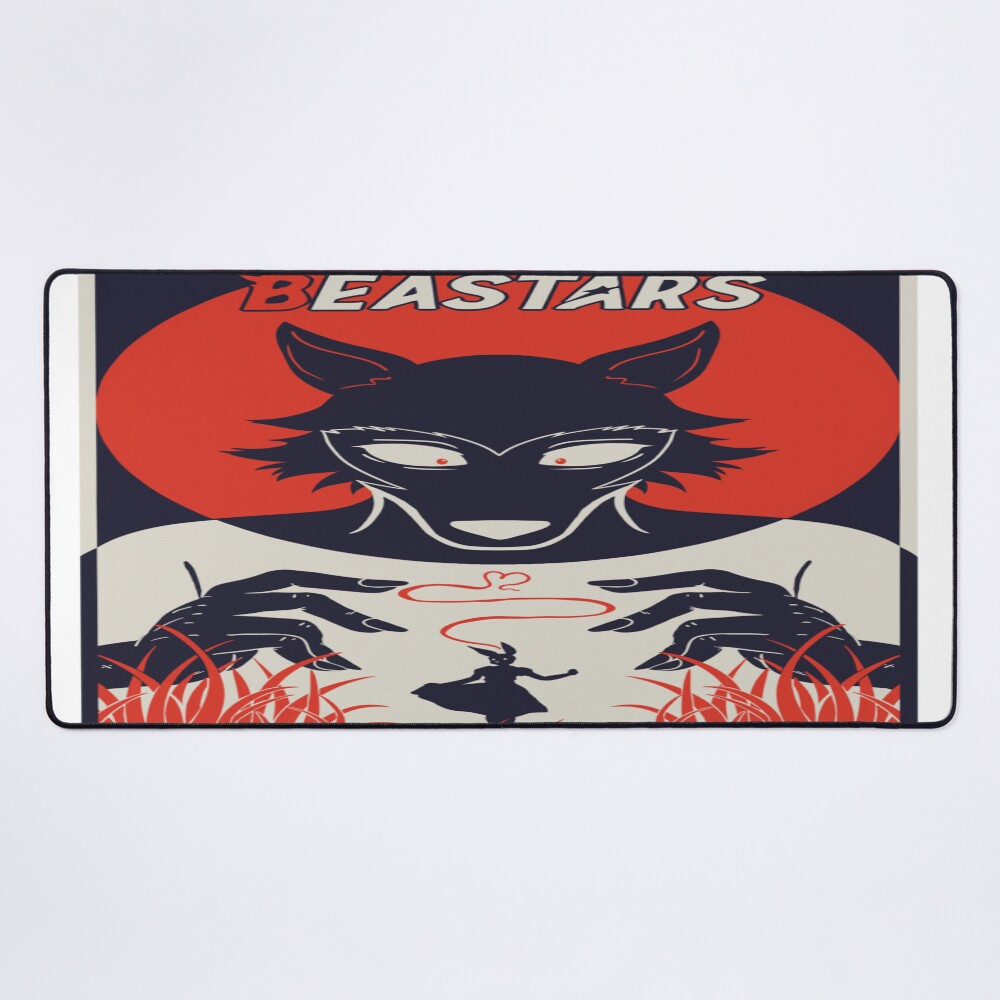 Beastars Print Legoshi Mouse Pad