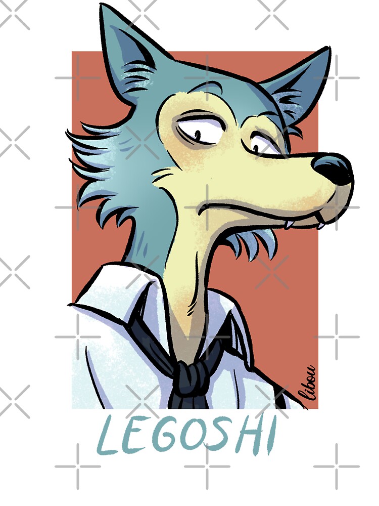 Hot Legoshi Beastars Legosi Throw Pillow - Image 2