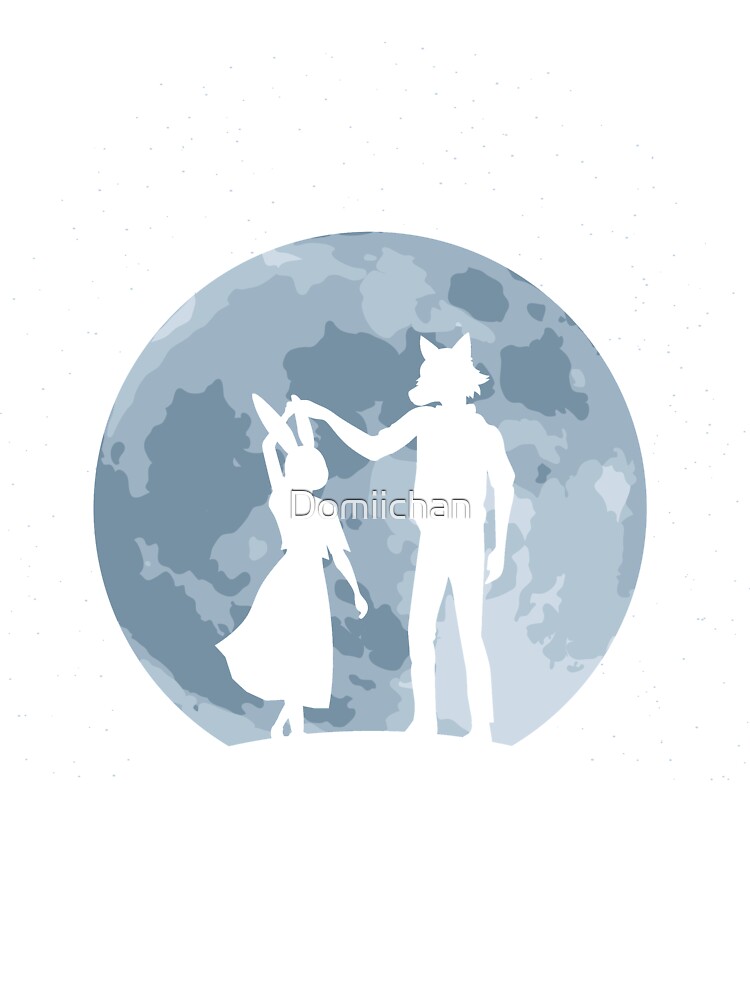 Beasts Under The Moon Throw Pillow - Image 2