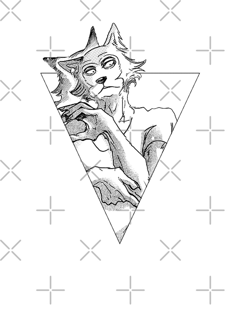 Beastars Anime Triangle Shower Curtain - Image 2