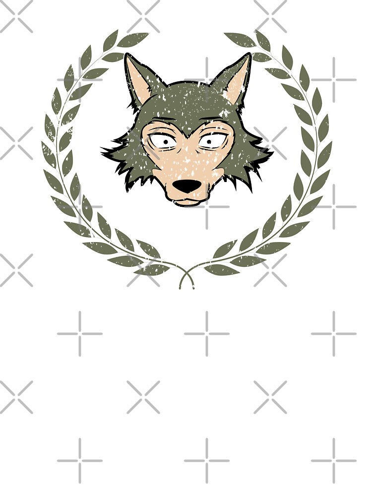 New Arrival Beastars Team Legoshi Grunge Style Shower Curtain - Image 2