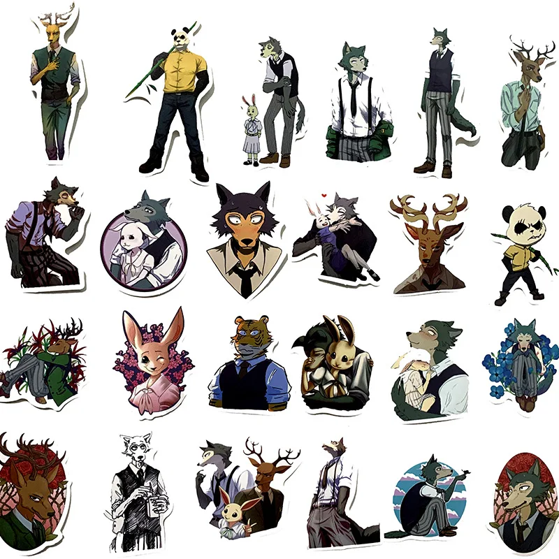 10/30/50Pcs BEASTARS Stickers - Image 5