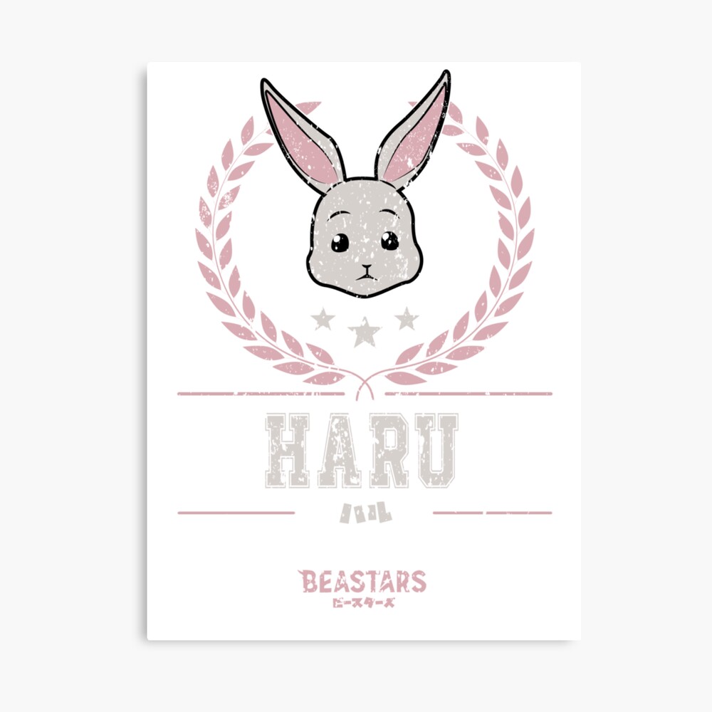 Beastars Team Haru Grunge Style Poster