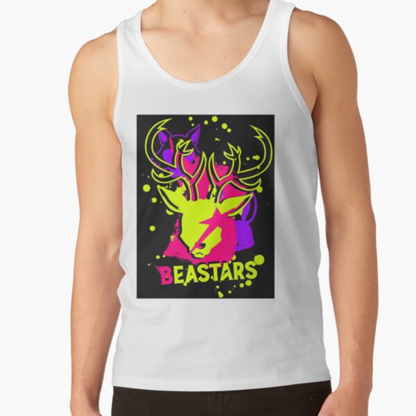 Beastars Cartoon Manga Anime Gift Tank Top - Image 2