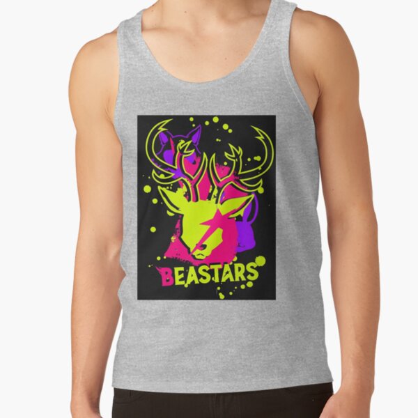 Beastars Cartoon Manga Anime Gift Tank Top - Image 4