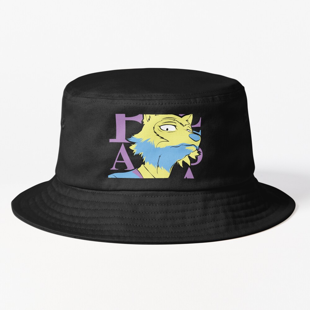 Beastars Legoshi Half Body Rad Ciolors Bucket Hat