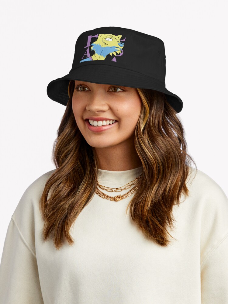 Beastars Legoshi Half Body Rad Ciolors Bucket Hat - Image 2