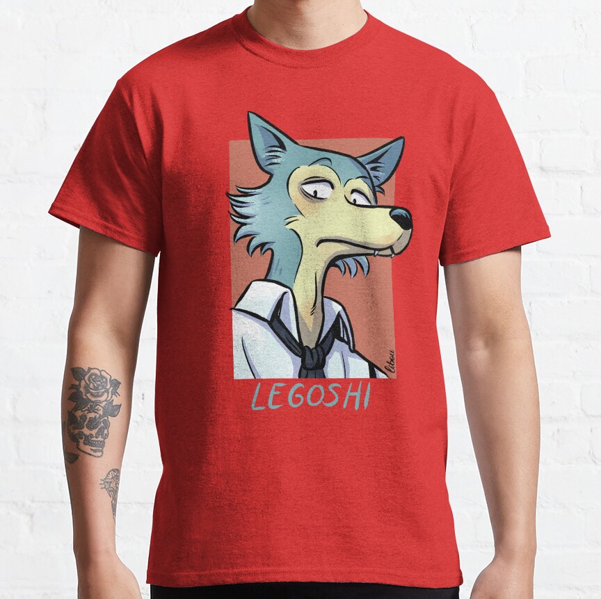Hot Legoshi Beastars Legosi T-shirt - Image 6