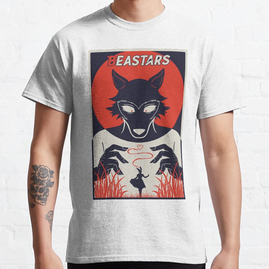 Beastars Print Legoshi T-shirt - Image 2