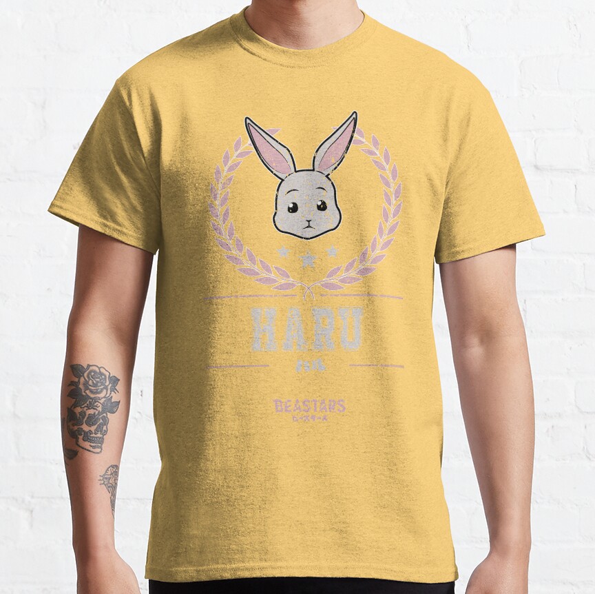Beastars Team Haru Grunge Style T-shirt - Image 7