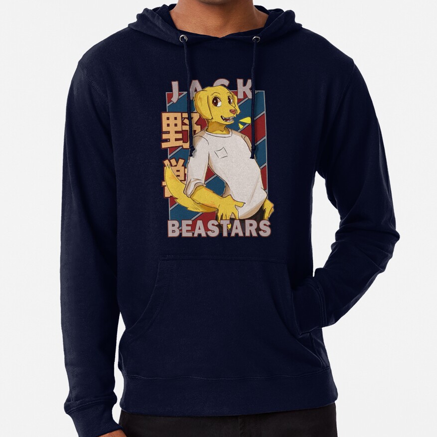Jack Beastars Anime Manga Design Hoodie - Image 6