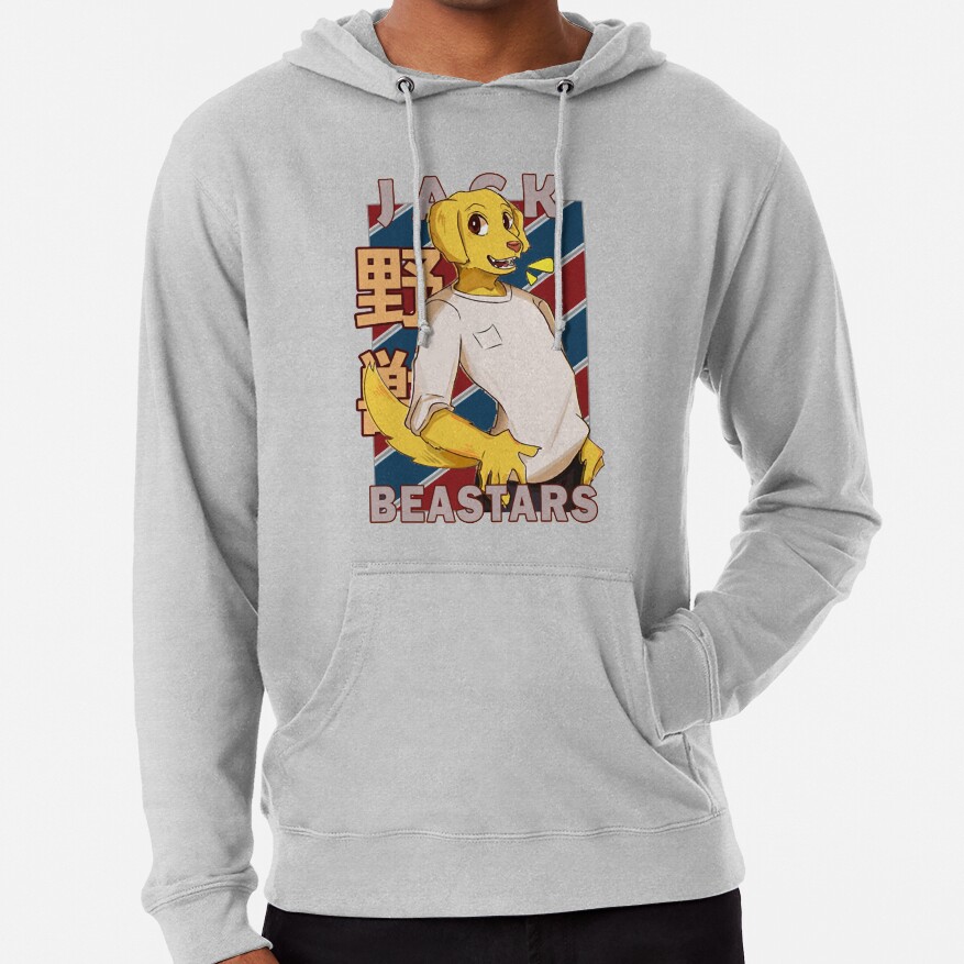 Jack Beastars Anime Manga Design Hoodie - Image 5