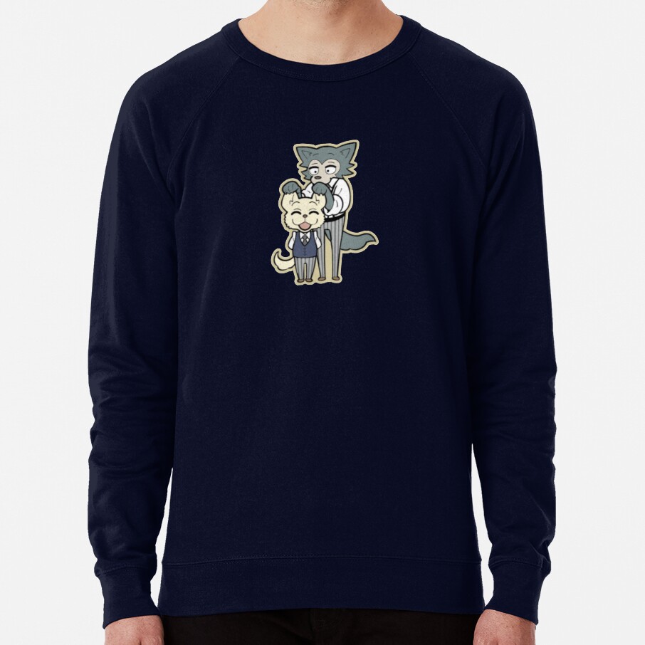 Beastars Legoshi And Jack Ear Lift Chibi Sweatshirt - Image 6