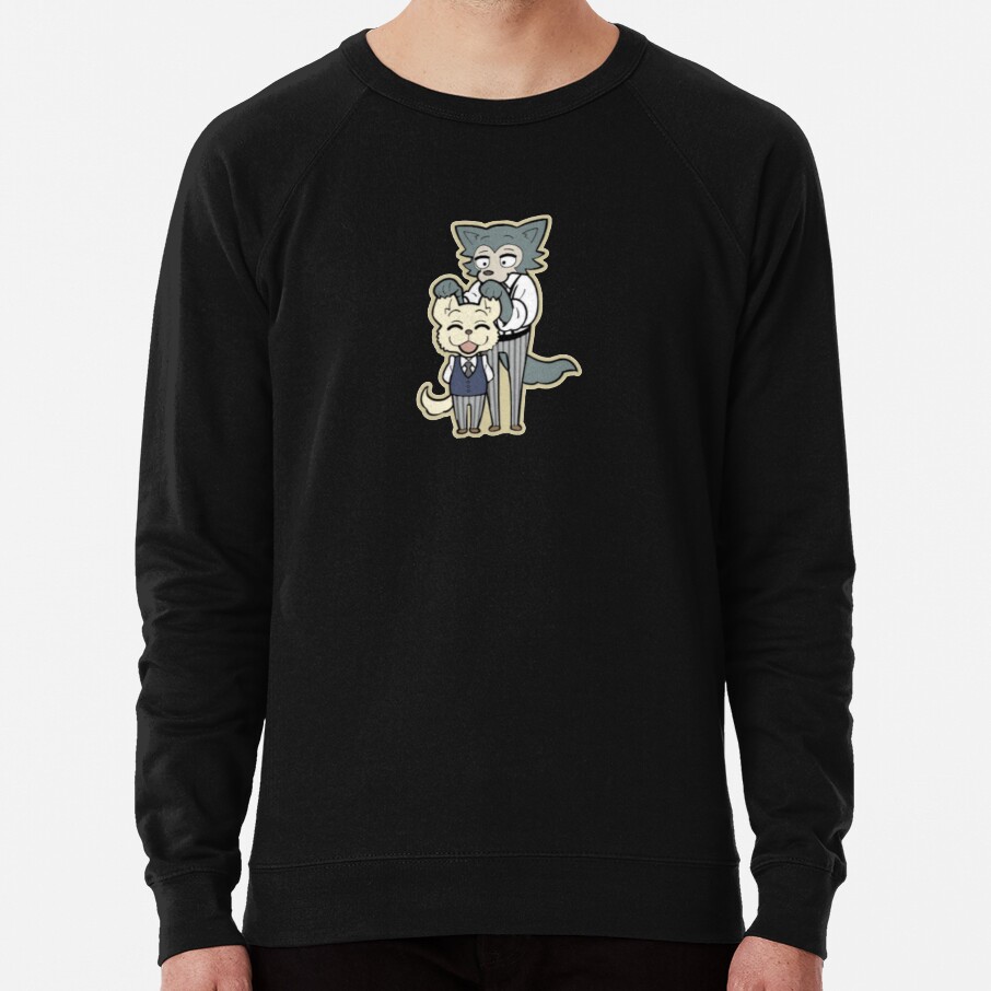 Beastars Legoshi And Jack Ear Lift Chibi Sweatshirt - Image 2