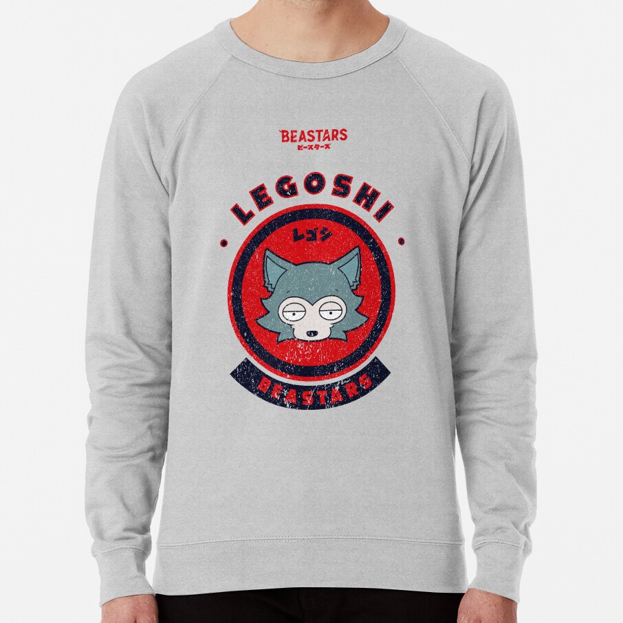 Beastars Legoshi Chibi Grunge Style Sweatshirt - Image 5