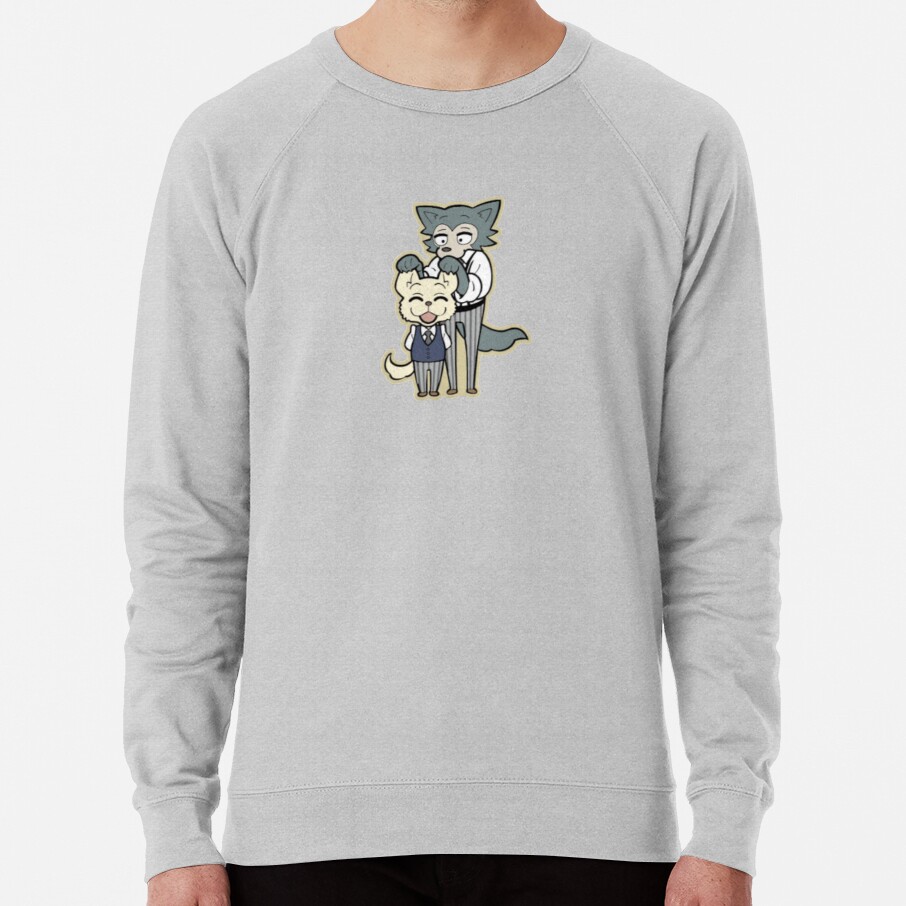 Beastars Legoshi And Jack Ear Lift Chibi Sweatshirt - Image 5
