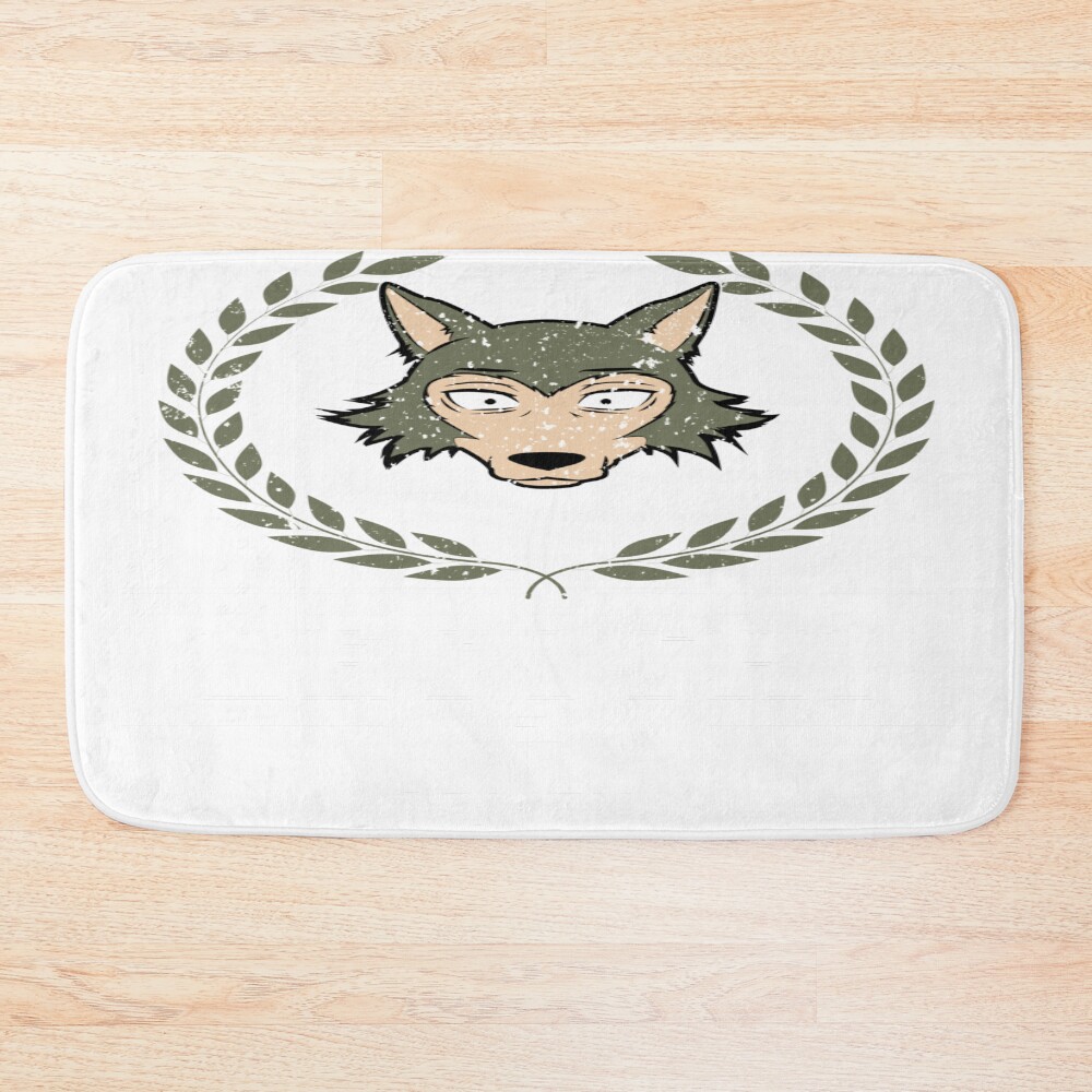 New Arrival Beastars Team Legoshi Grunge Style Bath Mat