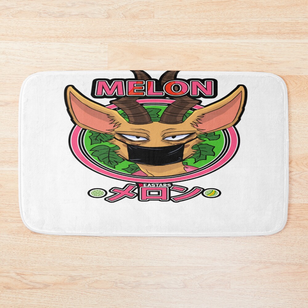 Beastars Melon Mask Bath Mat