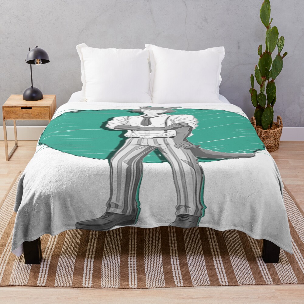 Legosi From Beastars Throw Blanket