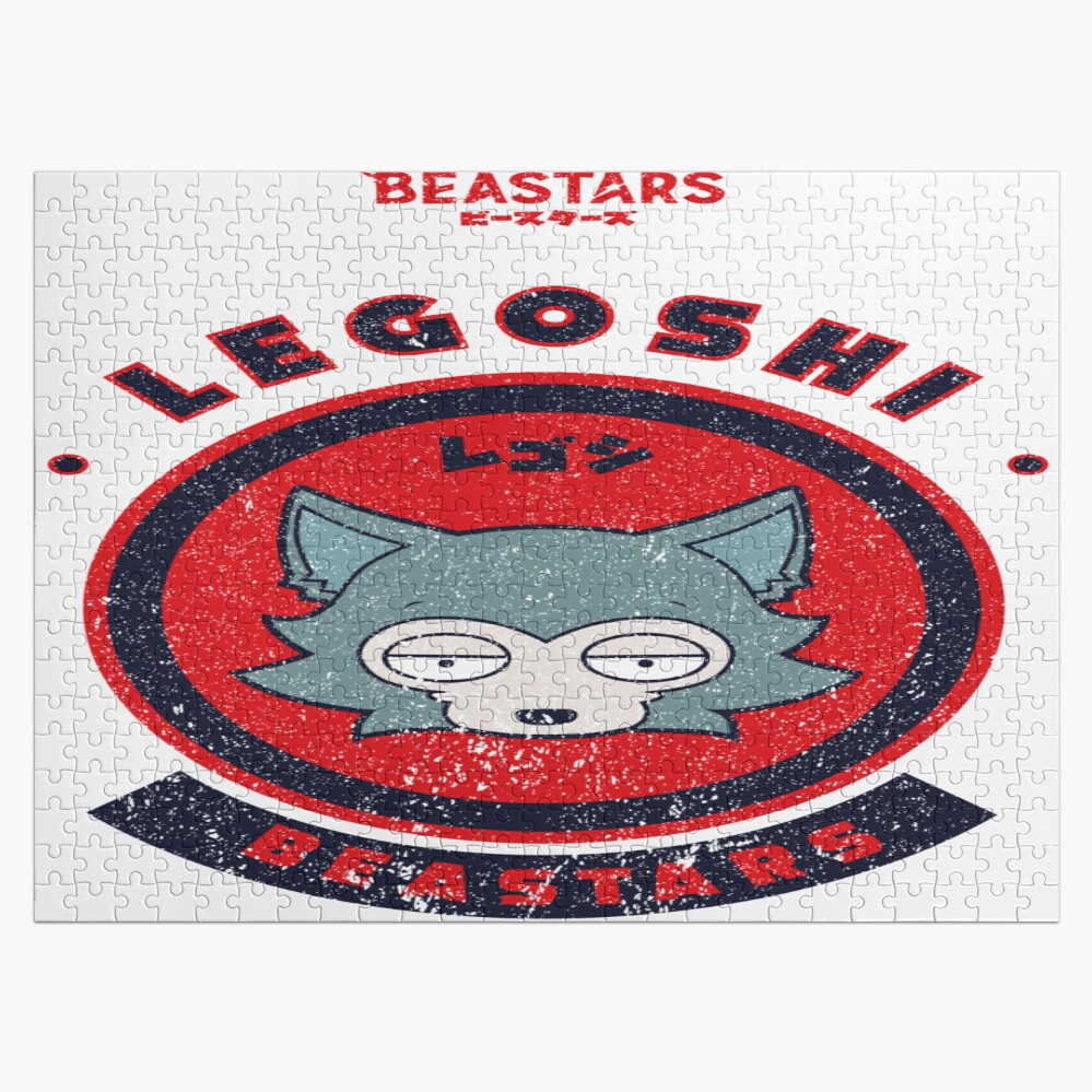 Beastars Legoshi Chibi Grunge Style Puzzle