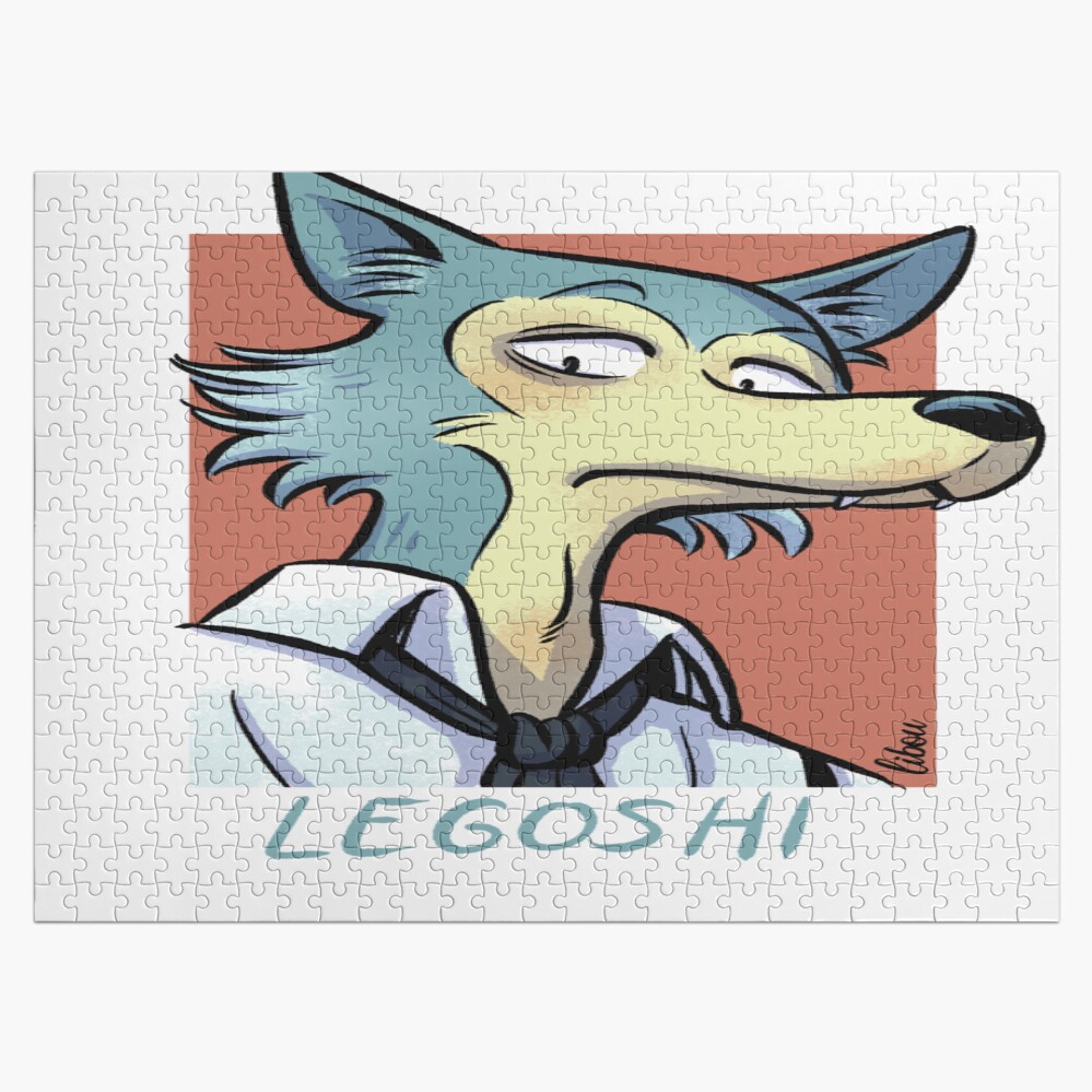 Hot Legoshi Beastars Legosi Puzzle