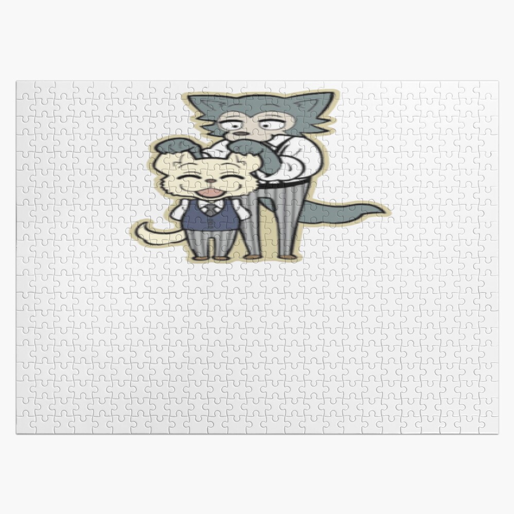 Beastars Legoshi And Jack Ear Lift Chibi Puzzle