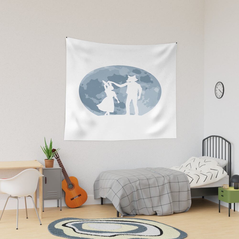 Beasts Under The Moon Tapestry