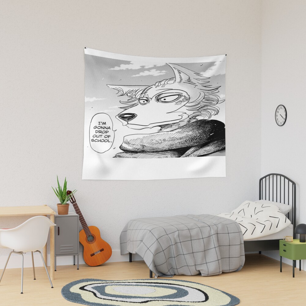 Beastars Anime Legosi Tapestry
