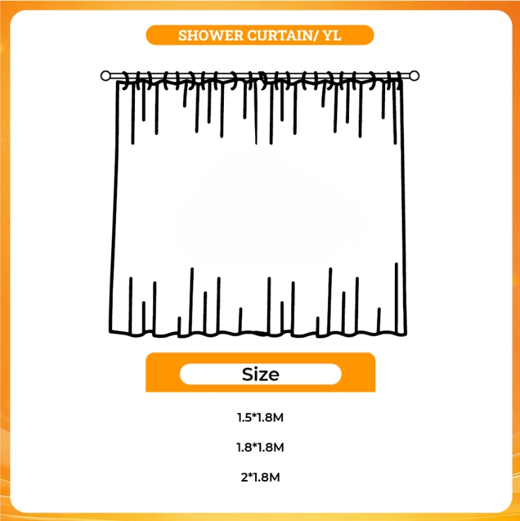 3D shower curtain - Beastars Store